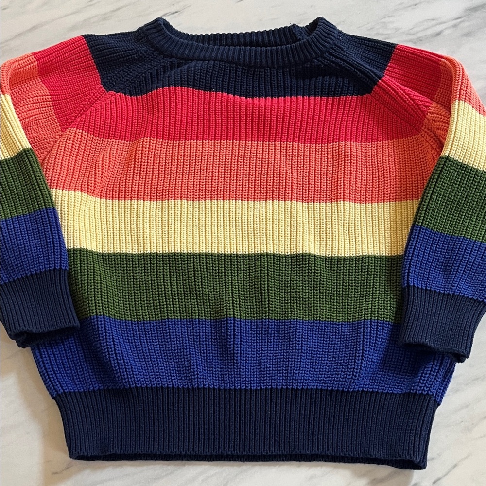 Colorful Striped Sweater